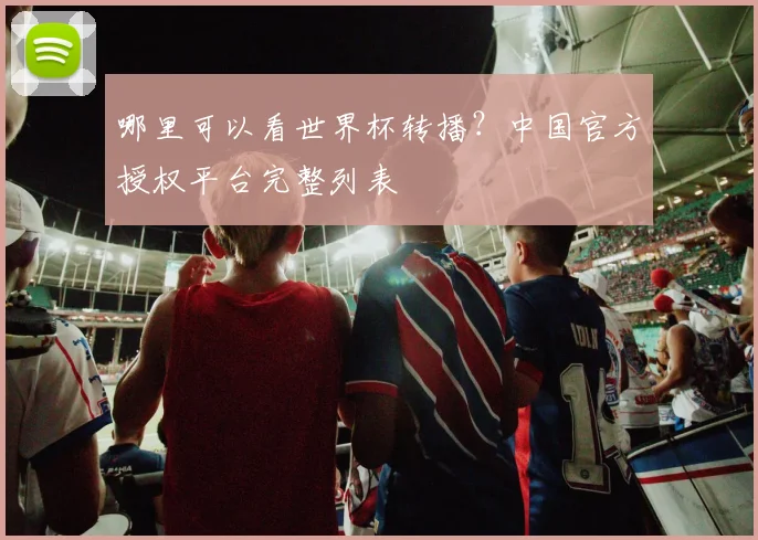 哪里可以看世界杯转播？中国官方授权平台完整列表